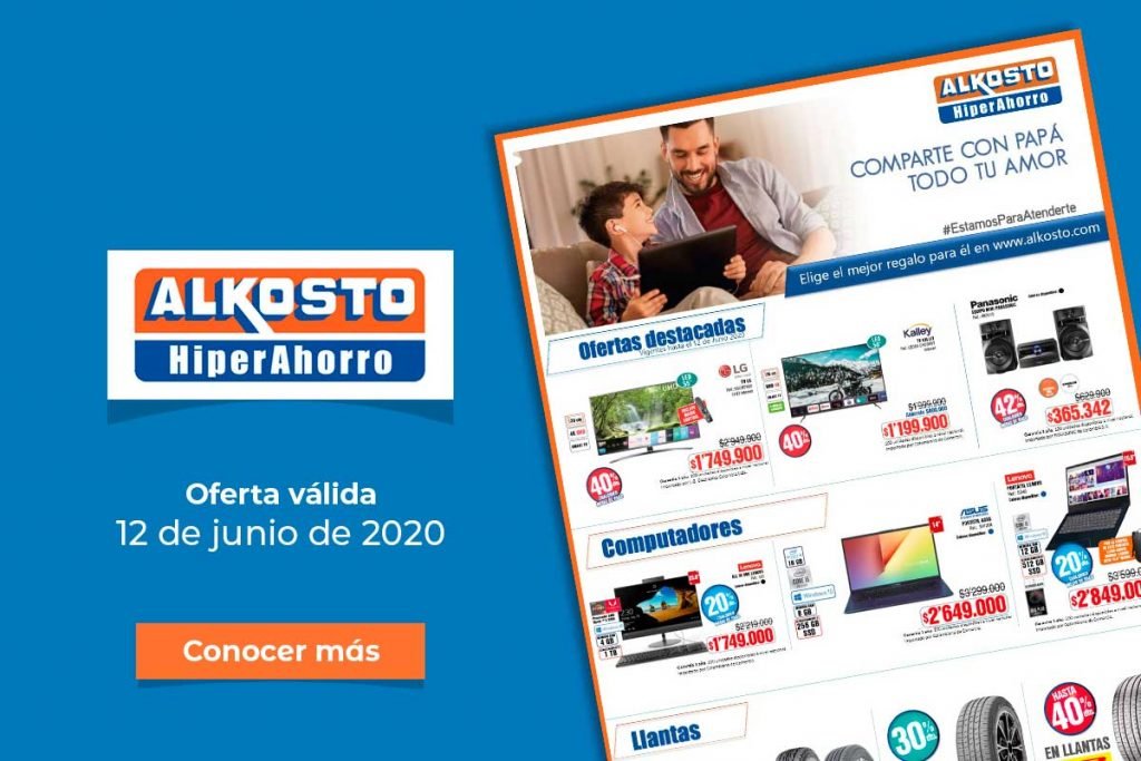 Ofertas Alkosto: 12 de junio de 2020